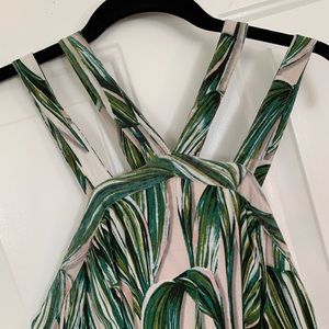 Beautiful tropical linen dress